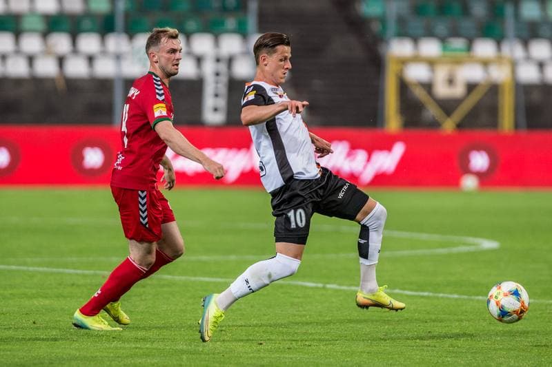 Football. Fortuna I Liga. Zaglebie Sosnowiec - Chrobry Glogow. 03.07.2020