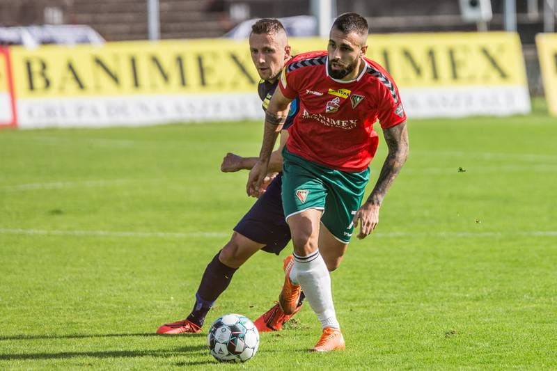 Football. Fortuna I Liga. Zaglebie Sosnowiec - Sandecja Nowy Sacz. 03.10.2020