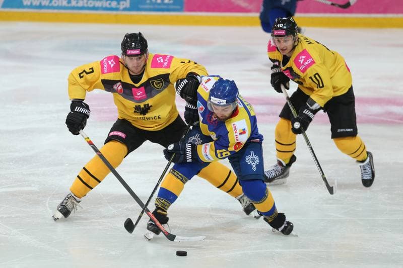 Ice Hockey. Polska Hokej Liga. Tauron KH GKS Katowice - TatrySki Podhale Nowy Targ. 15.10.2017