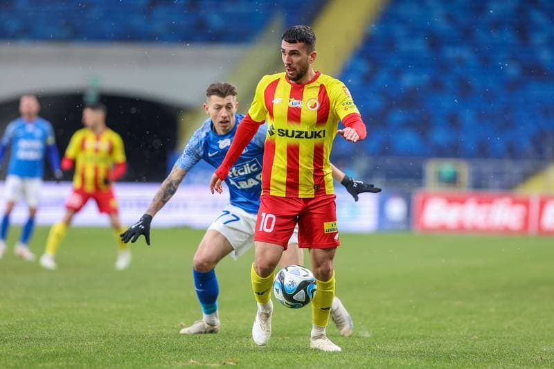 Football. PKO BP Ekstraklasa. Ruch Chorzow - Korona Kielce. 26.11.2023