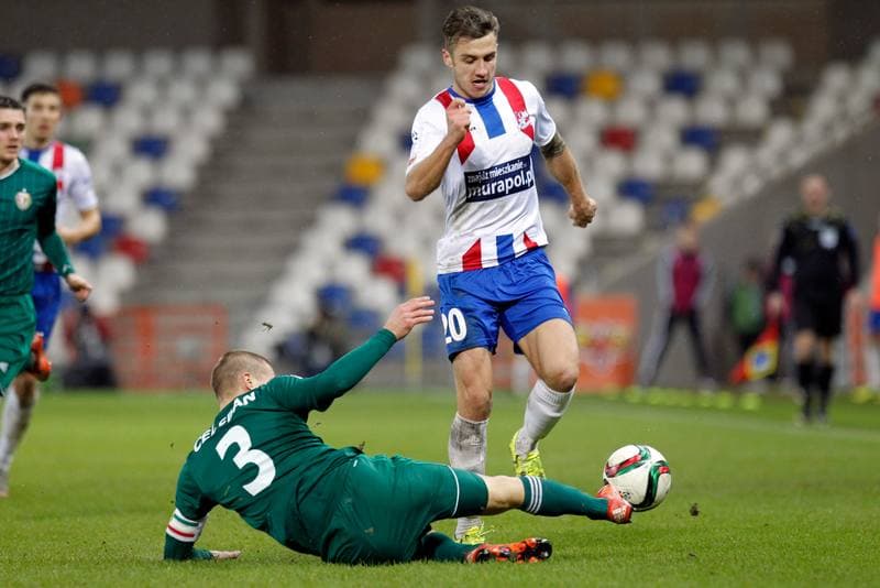 Football. PKO BP Ekstraklasa. Podbeskidzie Bielsko Biala - Slask Wroclaw. 21.12.2015