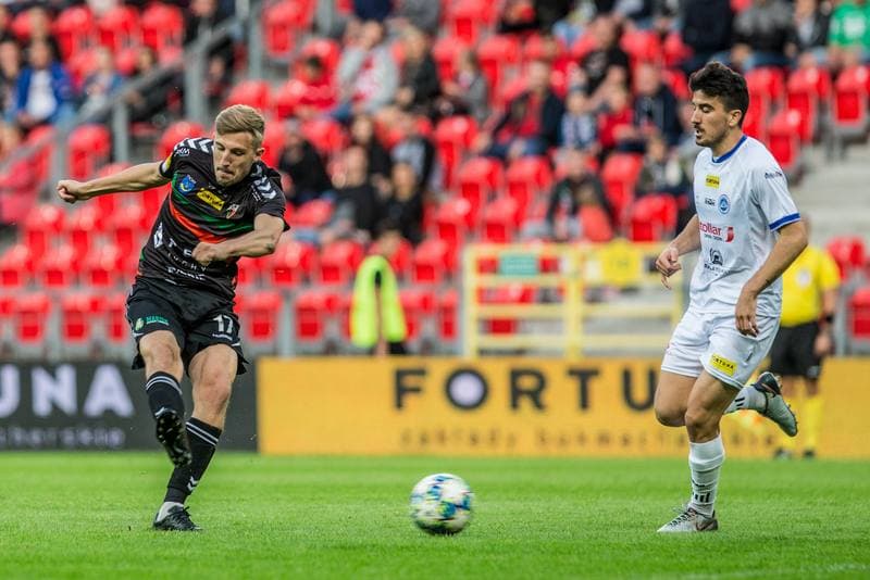 Football. Fortuna I Liga. GKS Tychy - Wigry Suwalki. 14.09.2019