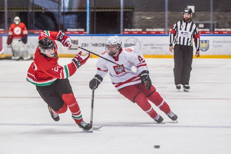 Ice Hockey. Poland U20. - Hungary U20. 08.04.2021