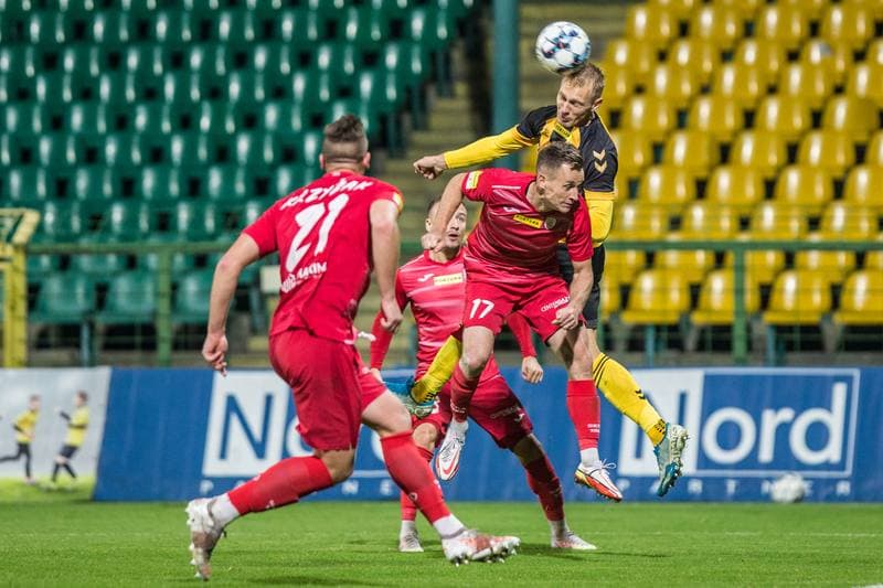 Football. Fortuna I Liga. Skra Czestochowa - GKS Katowice. 16.10.2021