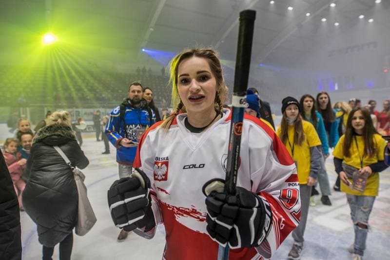 Ice Hockey. Charity Match. Hokejowa Reprezentacja Artystow Polskich - Mala Orkiestra Wielkiej Pomocy. 13.11.2021