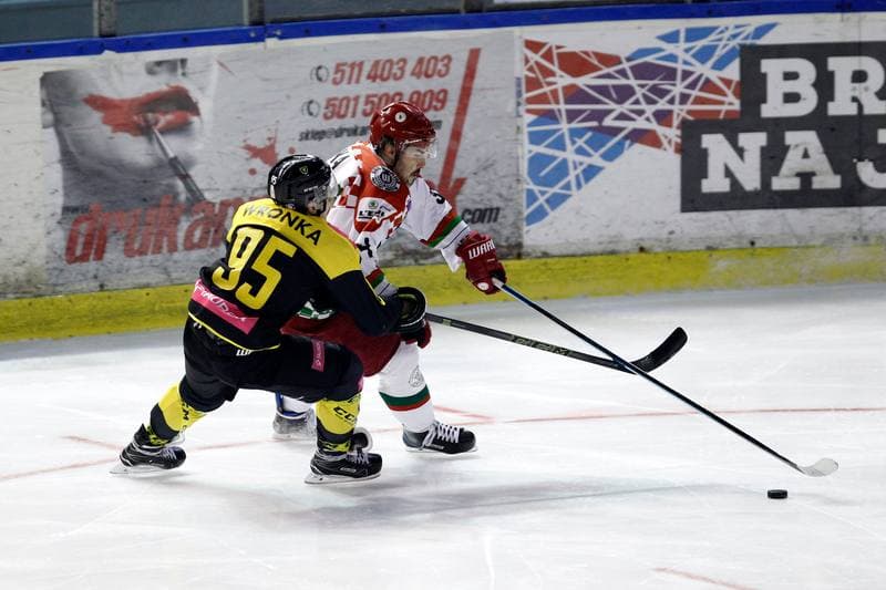 Ice Hockey. Polska Hokej Liga. Zaglebie Sosnowiec - Tauron KH GKS Katowice. 23.11.2018