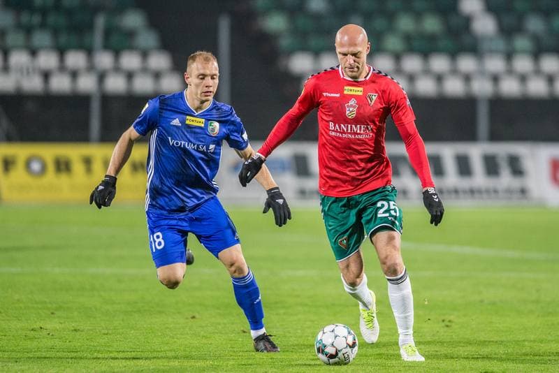 Football. Fortuna I Liga. Zaglebie Sosnowiec - Miedz Legnica. 12.12.2020