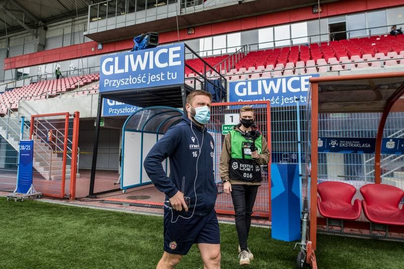 Football. PKO BP Ekstraklasa. Piast Gliwice - Wisla Krakow. 16.05.2021