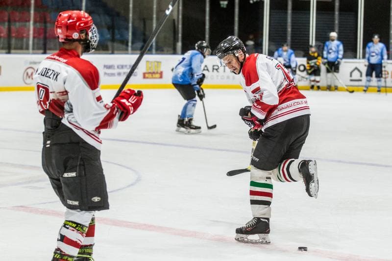 Ice Hockey. Hokejowa Reprezentacja Artystow Polskich. Training. 24.09.2021