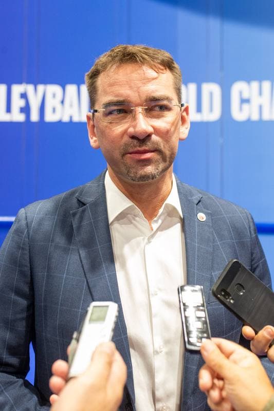 Volleyball. Poland national team. Press Conference. 12.09.2022
