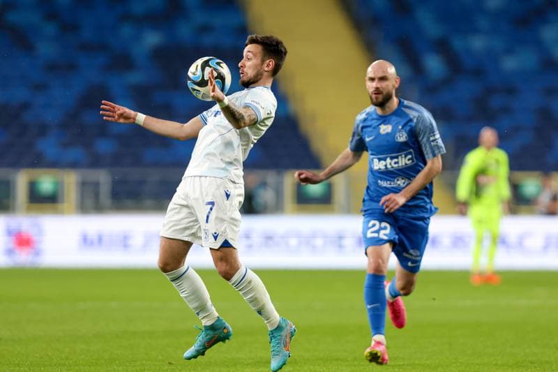 Football. PKO BP Ekstraklasa. Ruch Chorzow - Lech Poznan. 03.05.2024