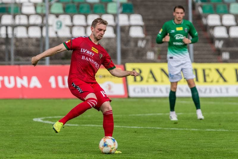Football. Fortuna I Liga. Zaglebie Sosnowiec - Radomiak Radom. 17.06.2020