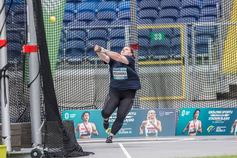Athletics. Meeting. Ewa Rozanska. 20.06.2020