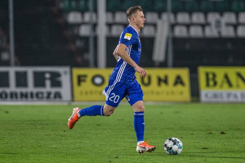 Football. Fortuna I Liga. Zaglebie Sosnowiec - Miedz Legnica. 12.12.2020