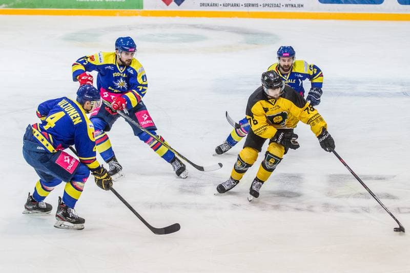 Ice Hockey. Polska Hokej Liga. GKS Katowice - Tauron Podhale Nowy Targ. 08.01.2021