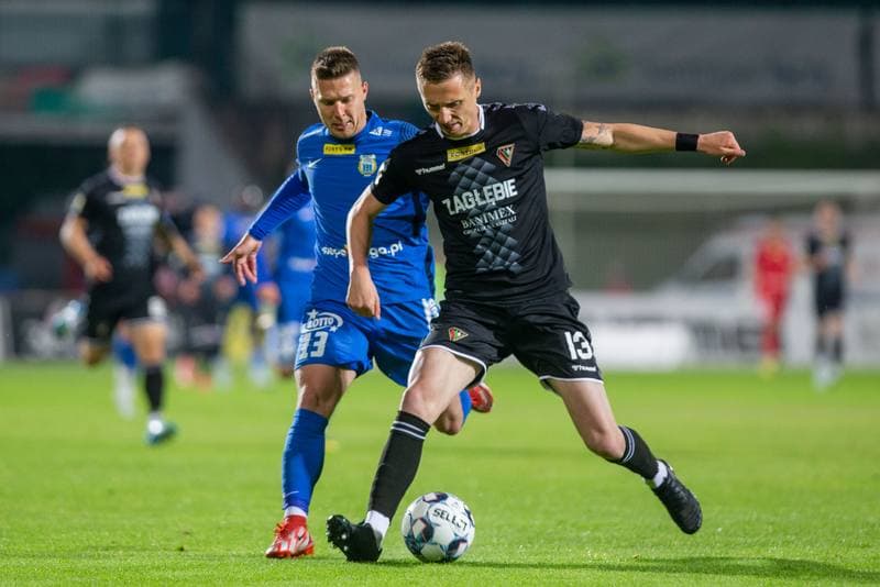 Football. Fortuna I Liga. Zaglebie Sosnowiec - Stomil Olsztyn. 14.05.2022