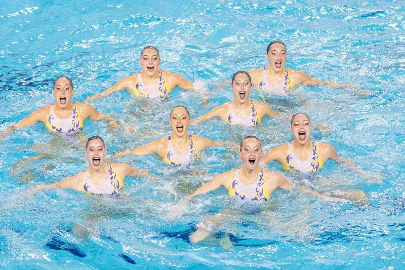 Artistic Swimming. European Games. Team Free Routine Combination. 23.06.2023