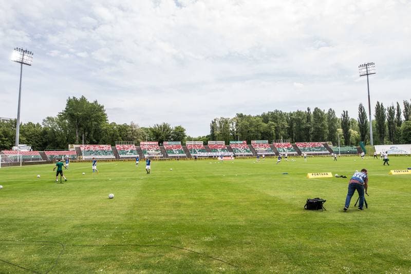 Football. Fortuna I Liga. Zaglebie Sosnowiec - Stomil Olsztyn. 07.06.2020