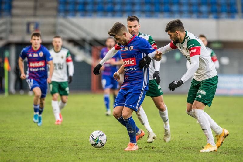 Football. PKO BP Ekstraklasa. Piast Gliwice - Slask Wroclaw. 06.02.2021