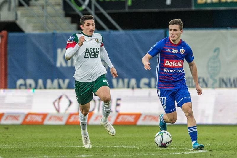 Football. PKO BP Ekstraklasa. Piast Gliwice - Slask Wroclaw. 06.02.2021