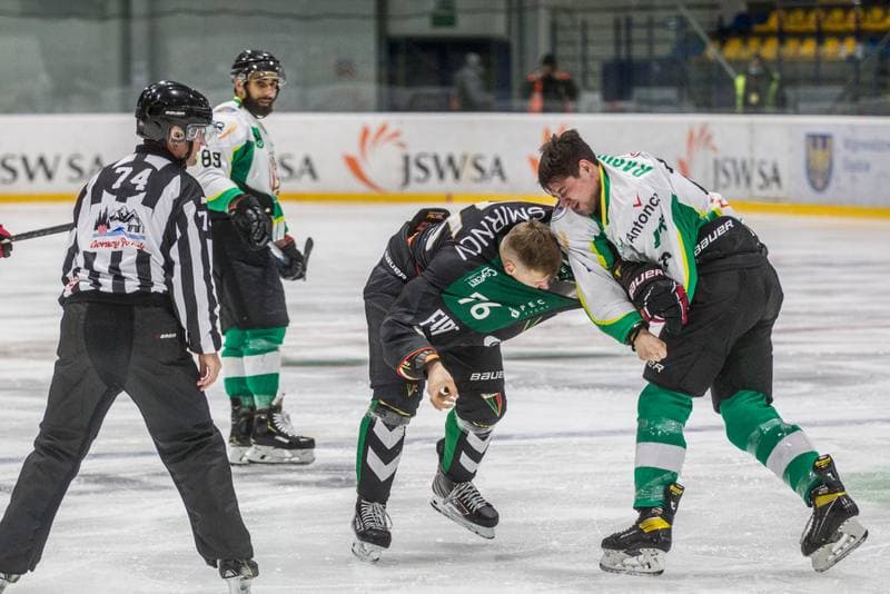 Ice Hockey. PHL. JKH GKS Jastrzebie - GKS Tychy. 15.10.2021