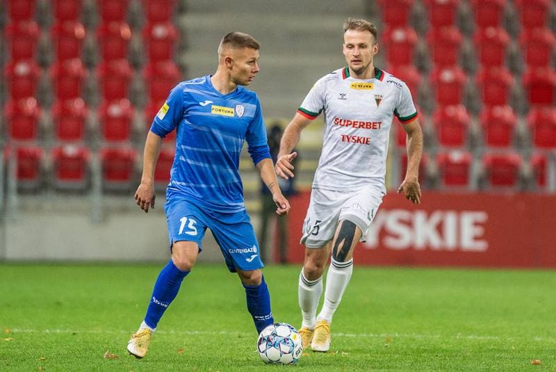 Football. Fortuna I Liga. GKS Tychy - Skra Czestochowa. 23.10.2021