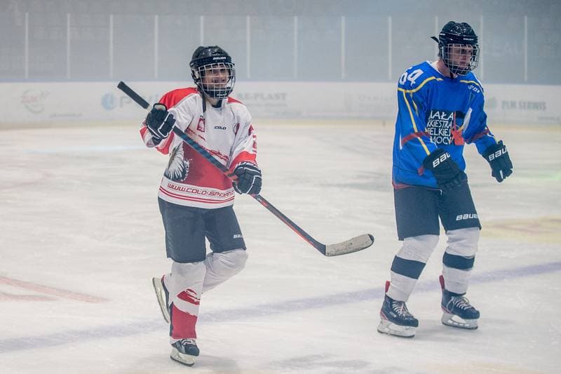 Ice Hockey. Charity Match. Hokejowa Reprezentacja Artystow Polskich - Mala Orkiestra Wielkiej Pomocy. 13.11.2021