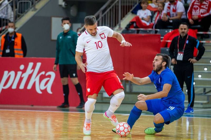 Futsal. World Cup Qualifiers. Poland - Greece. 19.09.2022