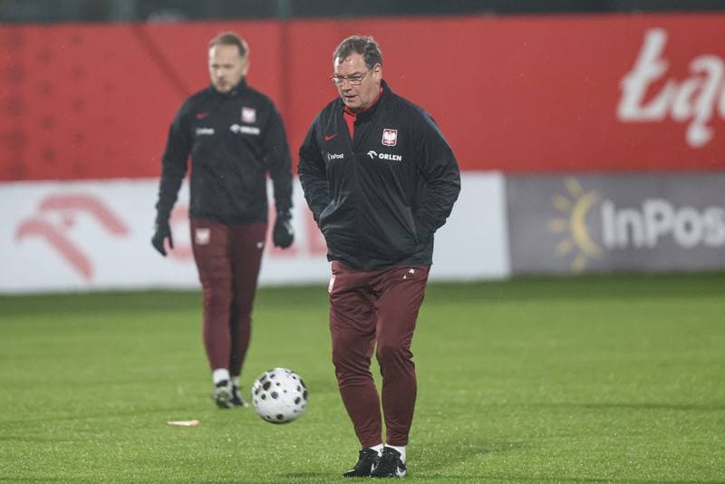Football. Poland national team. Training. 06.10.2025