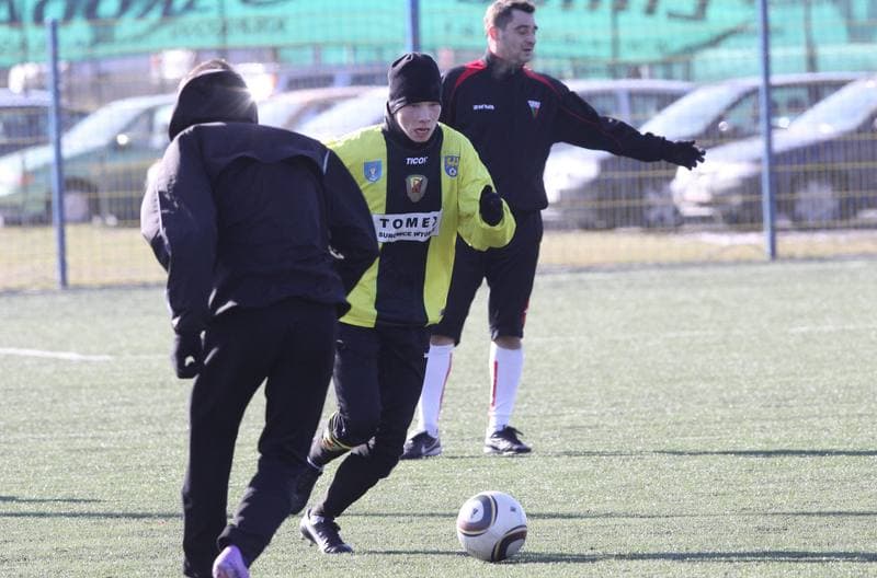 Football. Sparing. GKS Tychy - Ruch Radzionkow. 12.02.2011