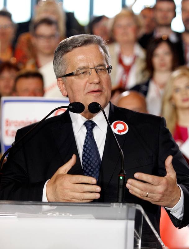 Bronislaw Komorowski. Election Convention. 18.05.2015