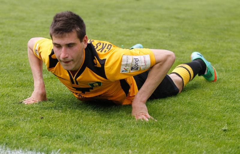 Football. I Liga. GKS Katowice - Olimpia Grudziadz. 10.05.2015
