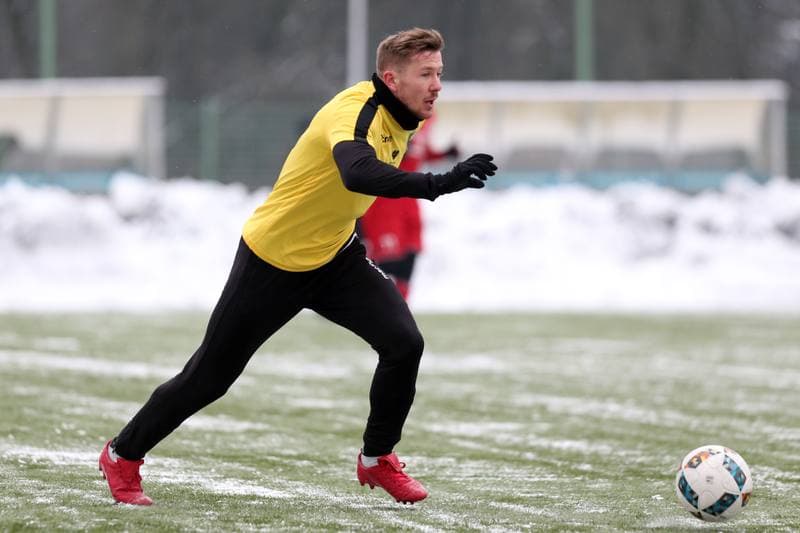Football. Sparing. GKS Katowice - Fotbal Trinec. 25.01.2019