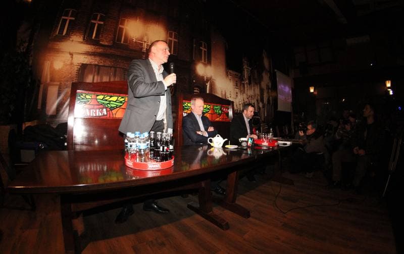 Football. Poland national team. Press Conference. 06.02.2012