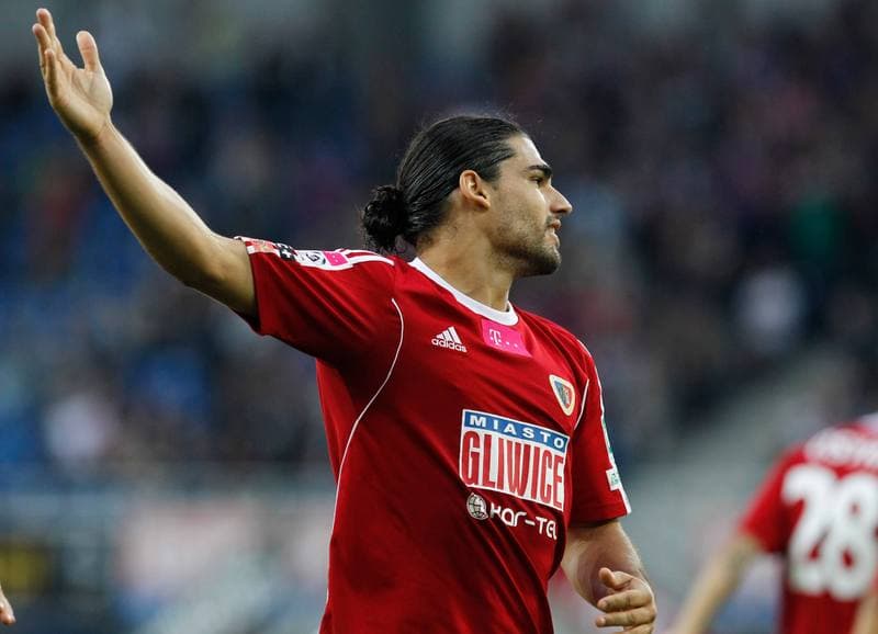 Football. T-Mobile Ekstraklasa. Piast Gliwice - Zawisza Bydgoszcz. 29.08.2014