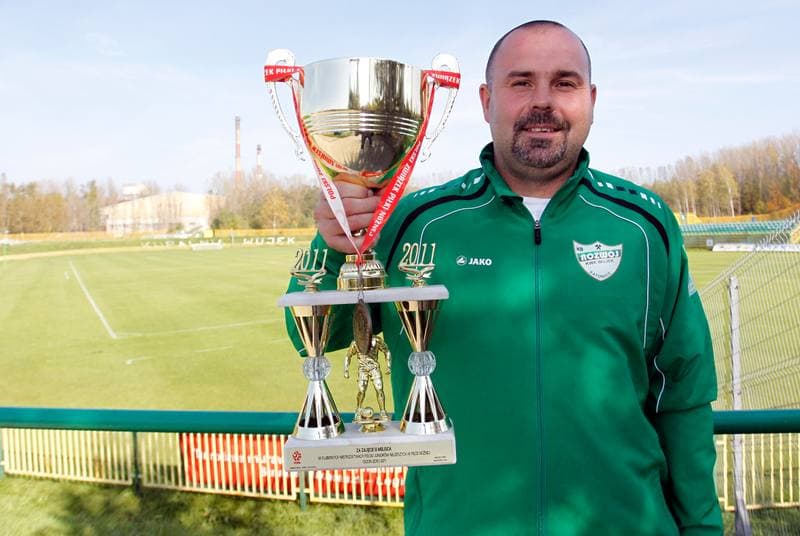 Football. Rozwoj Katowice. Press Conference. 13.10.2014