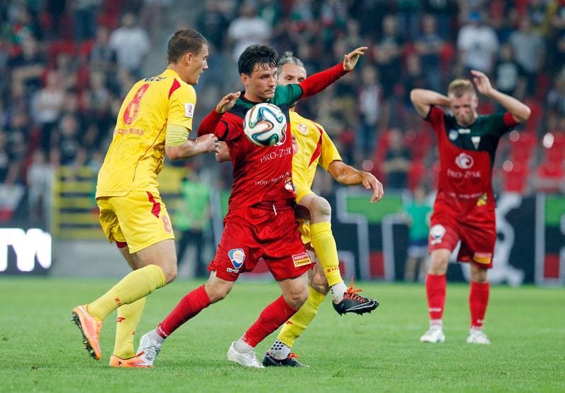 Football. II Liga. GKS Tychy - Znicz Pruszkow. 29.08.2015