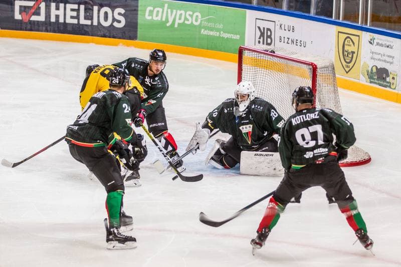 Ice Hockey. Polska Hokej Liga. GKS Katowice - GKS Tychy. 23.10.2020