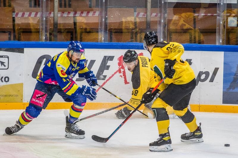 Ice Hockey. Polska Hokej Liga. GKS Katowice - Tauron Podhale Nowy Targ. 10.11.2020