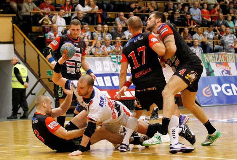 Handball. PGNiG Superliga. Gornik Zabrze - MMTS Kwidzyn. 10.11.2015