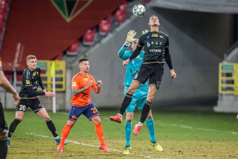 Football. Fortuna I Liga. GKS Tychy - Odra Opole. 06.12.2020