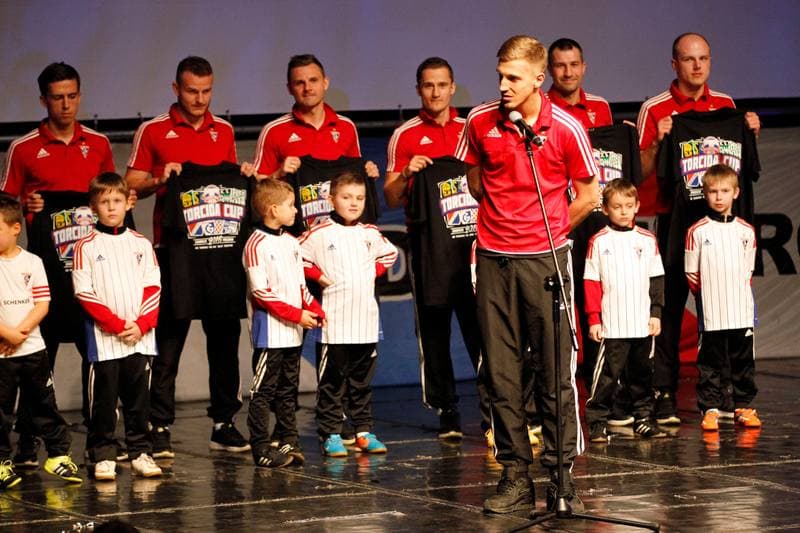 Football. Gornik Zabrze. Team Presentation. 09.02.2016