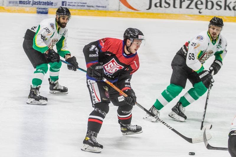 Ice Hockey. PHL. JKH GKS Jastrzebie - Ciarko STS Sanok. 02.12.2021