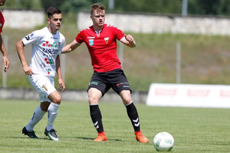 Football. Sparing. Zaglebie Sosnowiec - GKS Tychy. 28.06.2017