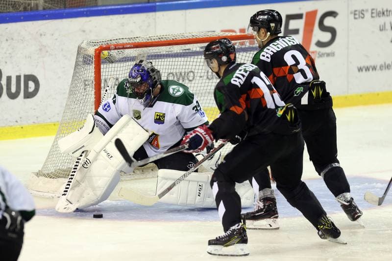 Ice Hockey. Polska Hokej Liga. Naprzod Janow - GKS Tychy. 15.10.2017