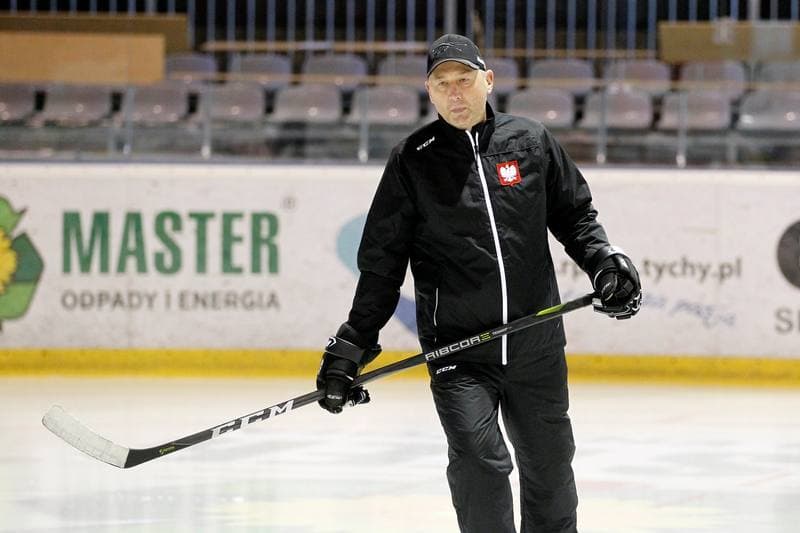 Ice Hockey. Poland national team. Training. 30.09.2018