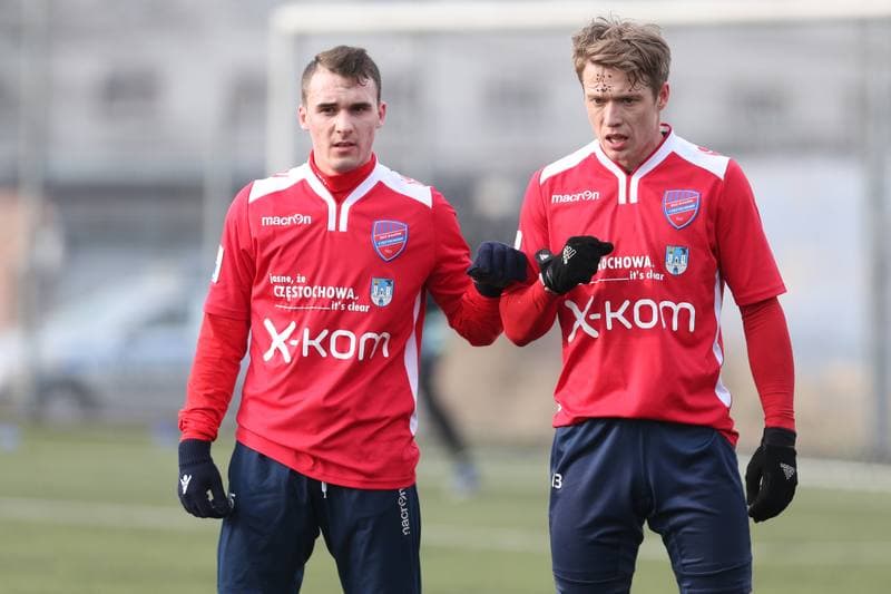 Football. Sparing. MFK Karvina - Rakow Czestochowa. 26.01.2018