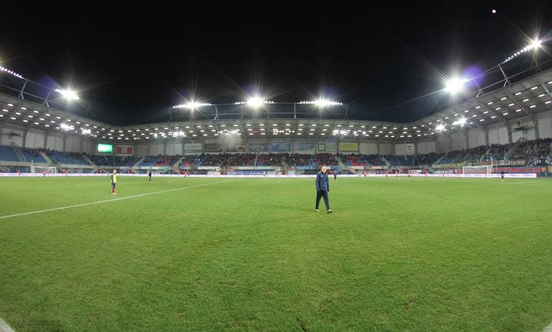 Football. I liga. Piast Gliwice - Sandecja Nowy Sacz. 04.04.2012