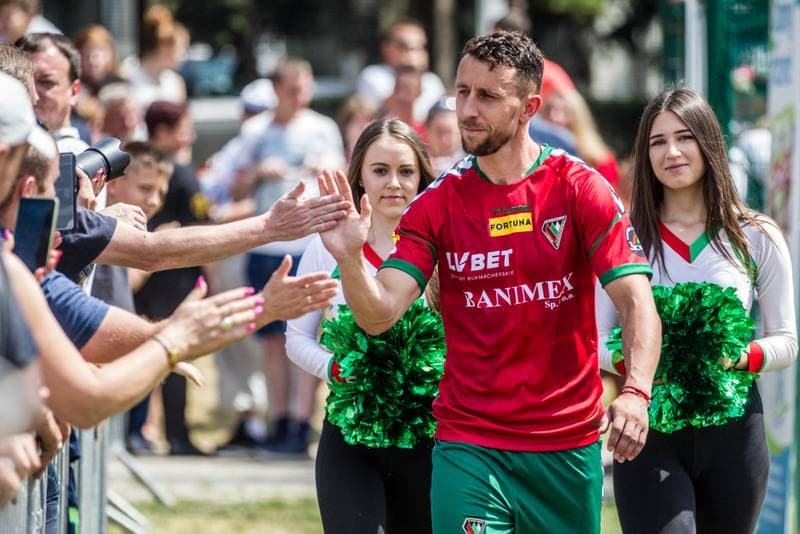 Football. Zaglebie Sosnowiec. Team Presentation. 20.07.2019