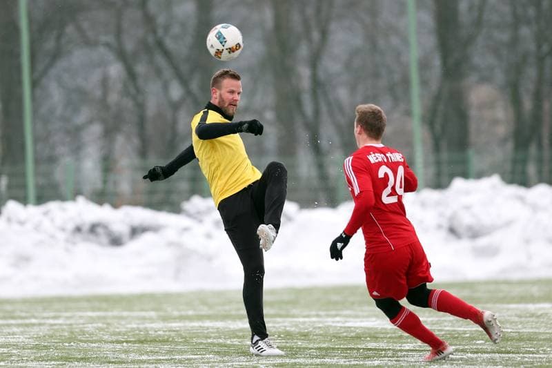 Football. Sparing. GKS Katowice - Fotbal Trinec. 25.01.2019